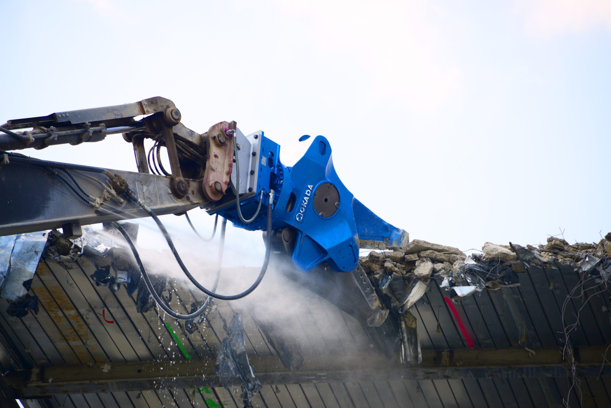 Okada Demolition Shears LDH Attachments